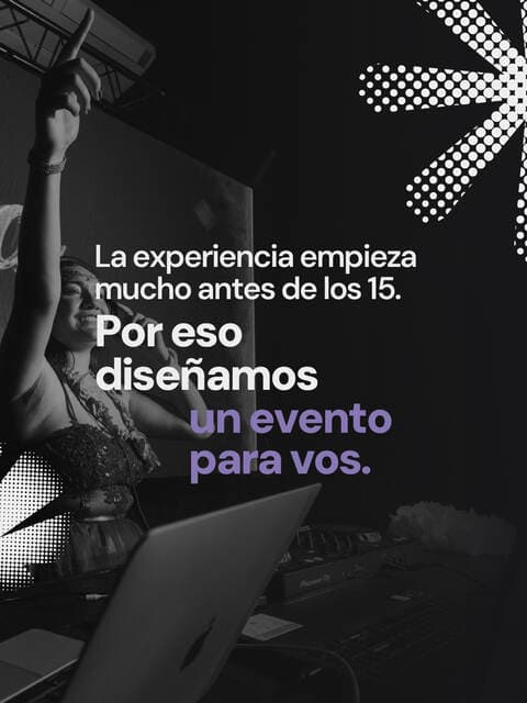 Historia de Instagram: Es que sea una noche completamente tuya, hecha a tu medida. Agendá la fecha.
